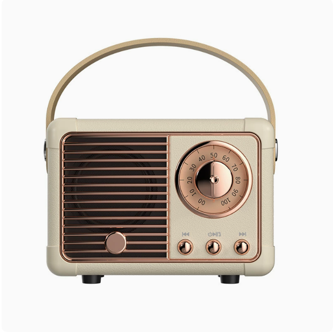 🔥Flash Sale: 50% OFF🎁Portable Retro Bluetooth Speaker with Rechargeable Battery