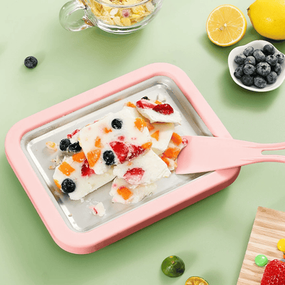 📦Buy 2 Get Free Shipping🎁DIY Rolled Ice Cream Maker – Turn Any Kitchen Into a Dessert Studio