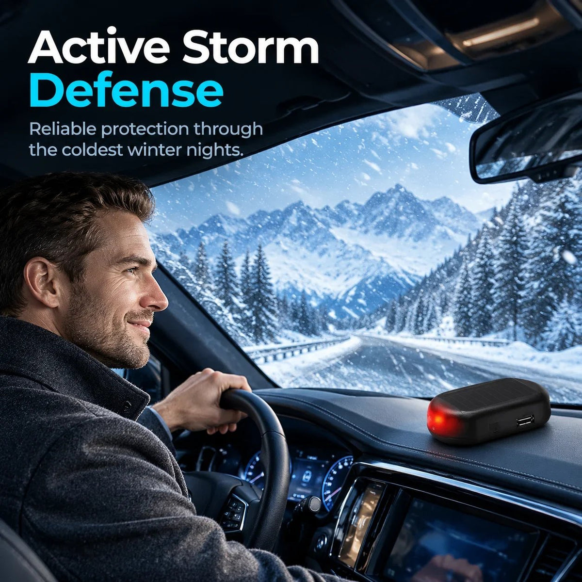 🚗Electromagnetic Snow Removal & Anti-Freeze Device for Vehicles — Molecular Interference Technology❄️