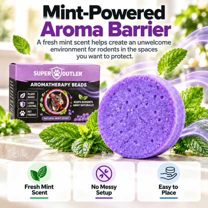 🐭🚫 Keep Mice & Rats Away! 🌿💜 Natural Peppermint Rodent Repellent Pucks 🚗🛡️ Protect Your Car Engine, Garage & Home 🏡✨ Long-Lasting Fresh Mint Scent