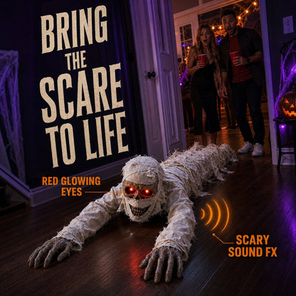 🧟Stop Using Static Halloween Decor — Get a Mummy That Crawls | Animated Scare Prop🎃