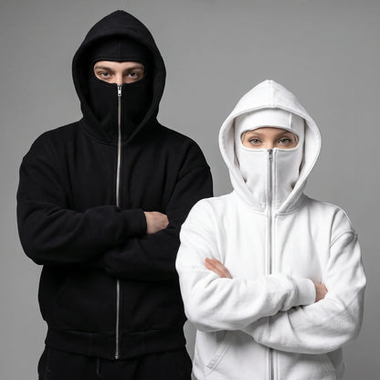 M-S Zipped Hoodie (unisex)