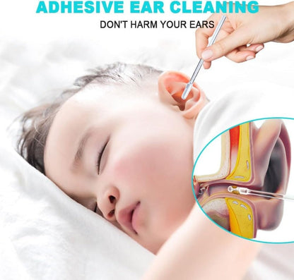 🔥Reusable Sticky Ear Swabs