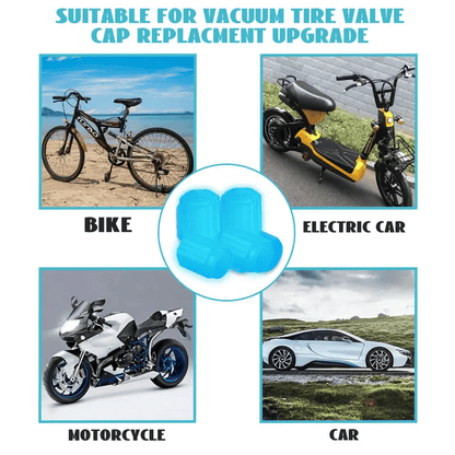 Universal Fluorescent Tire Valve Caps – Protect Valves & Upgrade Your Wheels