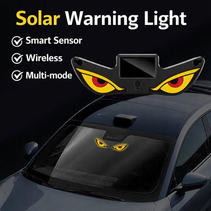 👁️Solar Demon Eye LED Car Window Light – Turn Your Ride Into a Beast