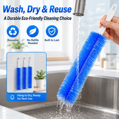 🔥Buy 1 Get 1 FREE |Flexible Dust Cleaning Brush for Fans, Blinds & Vents