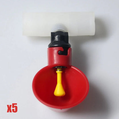 📍Gravity-Fed Automatic Chicken Waterer Cups