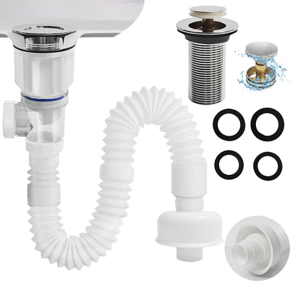 🔥Universal Anti-Odor Sink Drain Pipe Kit