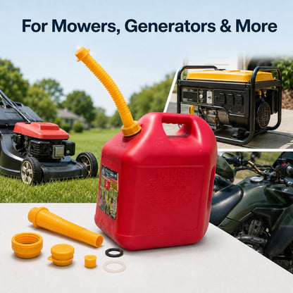🔥LAST DAY 50% OFF - 🛠️Spill Less. Pour Better. Keep Your Old Gas Can Working