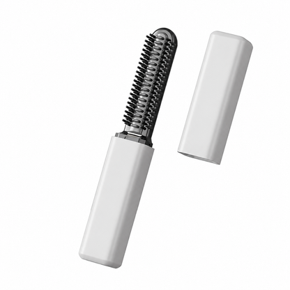 💇‍♀️✨ Cordless Mini Ceramic Hair Curler 🔋👜 | USB-C Rechargeable Travel Curling Iron with 3 Heat Settings