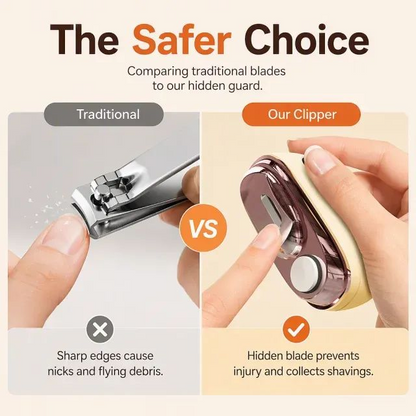 ⏳Time-Limited Special⏰2-in-1 Smart Electric Nail Trimmer & Polisher for All Ages
