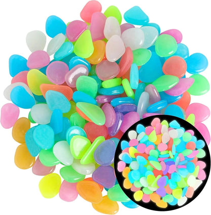 🔥LAST DAY SALE 49%OFF🔥🌈Colorful Glow-in-the-Dark Garden Stones