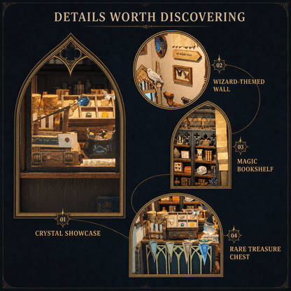📚Magic Oddities Store DIY Book Nook