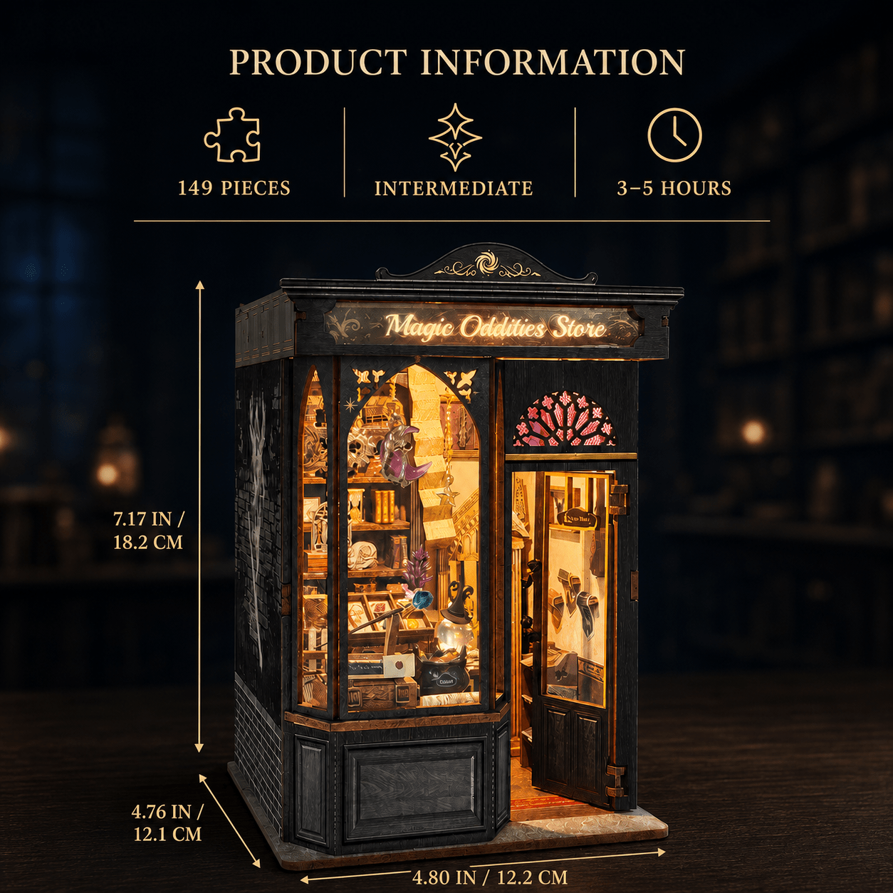 📚Magic Oddities Store DIY Book Nook