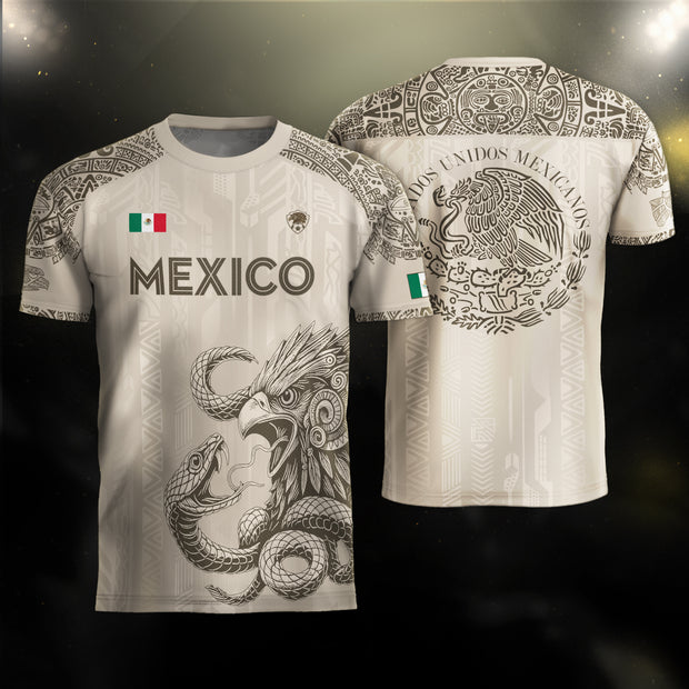 Mexico Heritage Eagle Jersey | Premium Aztec Performance Shirt S-5XL
