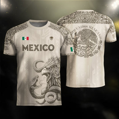 Mexico Heritage Eagle Jersey | Premium Aztec Performance Shirt S-5XL