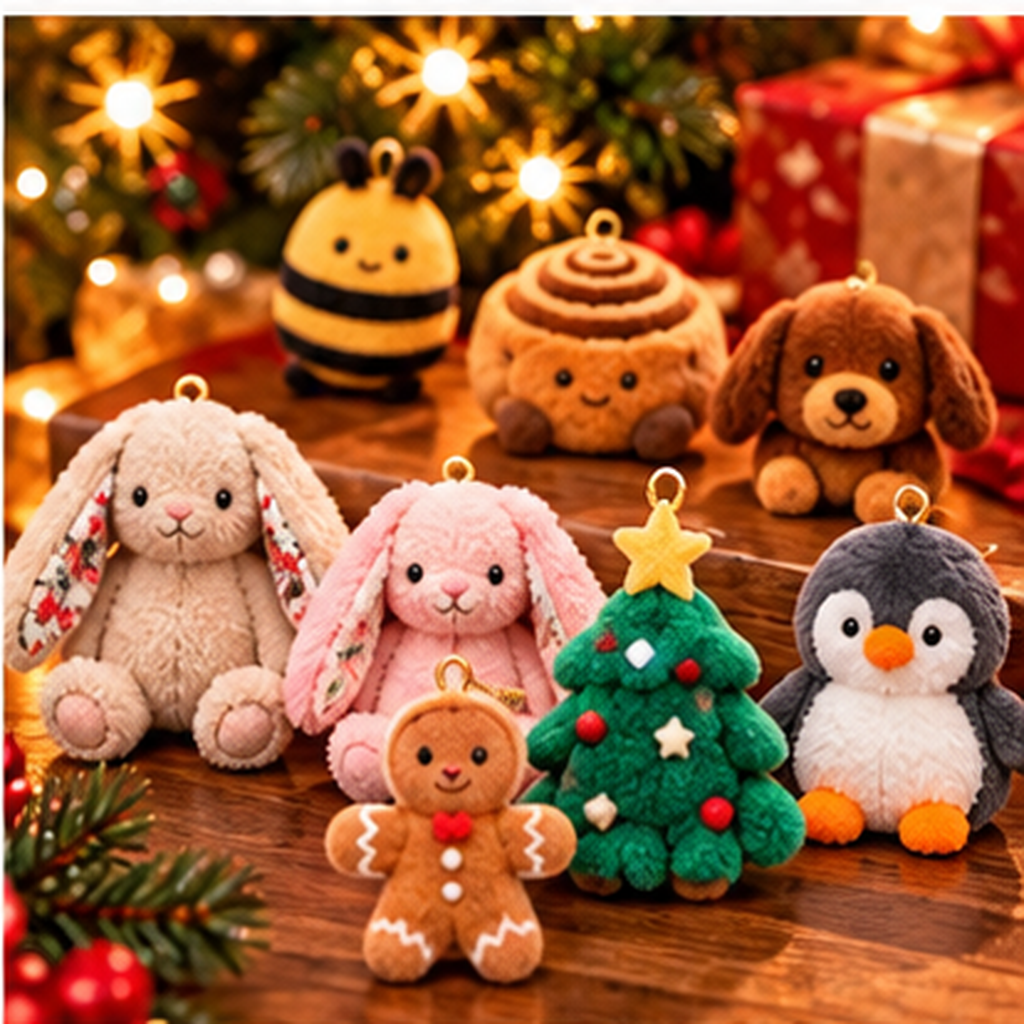 🎄 2026 Cute Plush Advent Calendar – 24 Days of Adorable Christmas Surprises 🧸🎁