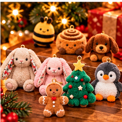 🎄 2026 Cute Plush Advent Calendar – 24 Days of Adorable Christmas Surprises 🧸🎁