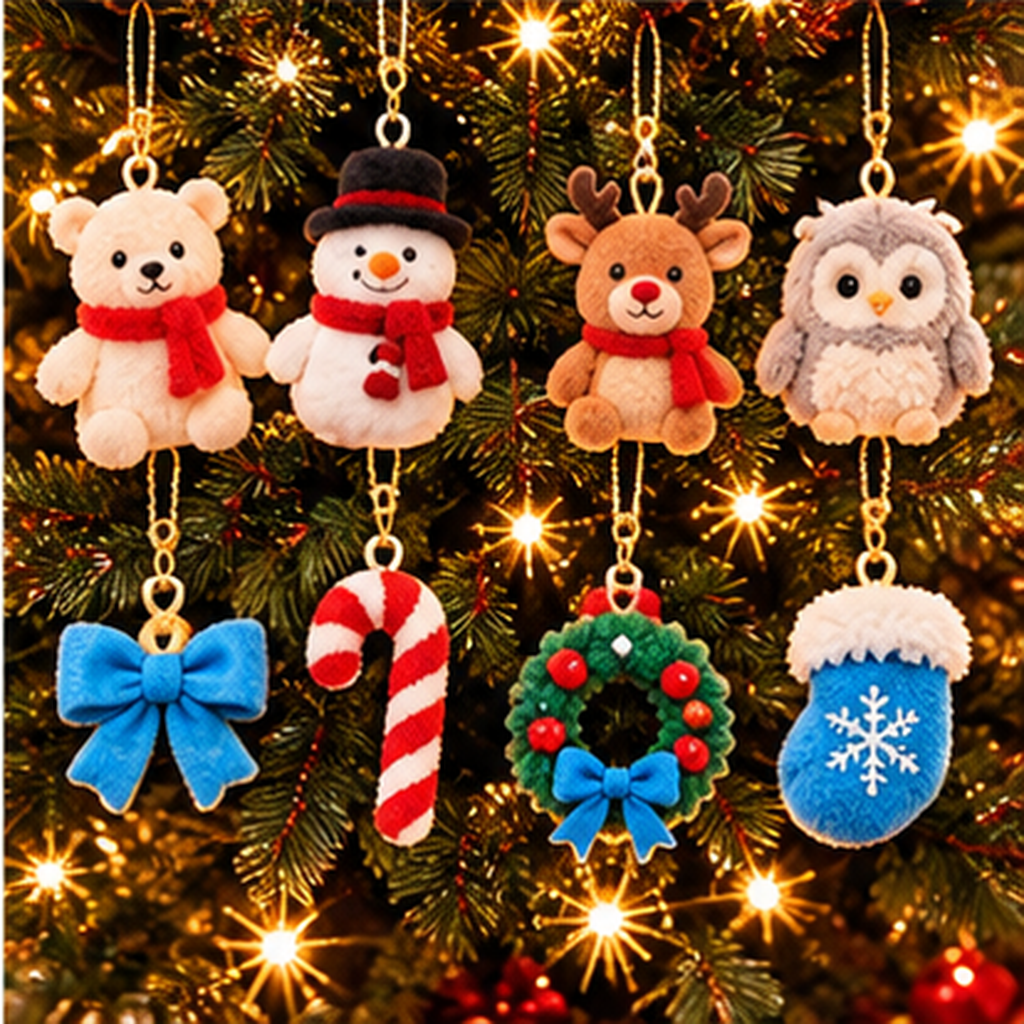🎄 2026 Cute Plush Advent Calendar – 24 Days of Adorable Christmas Surprises 🧸🎁