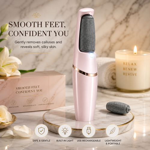 🔥Flash Sale: 50% OFF🎁Rechargeable Electric Foot File Callus Remover with LED Display