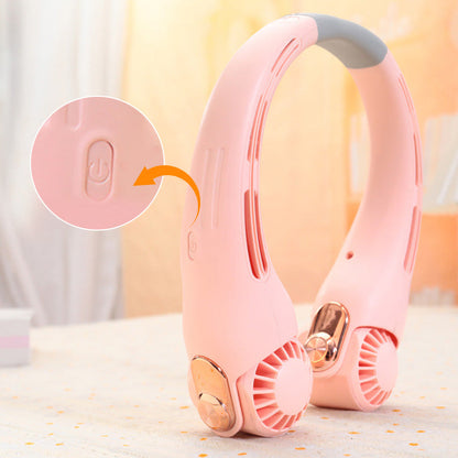 🔥Summer Sale: Portable Air Conditioner for On-the-Go🌪️Low-Noise Portable Neck Fan