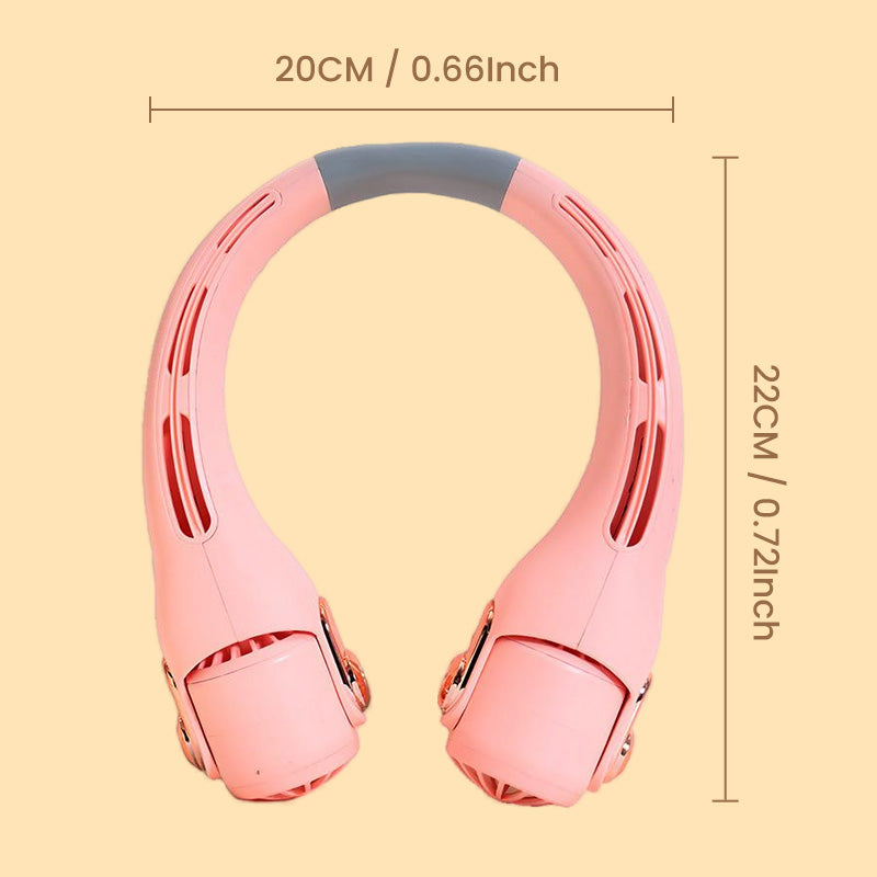 🔥Summer Sale: Portable Air Conditioner for On-the-Go🌪️Low-Noise Portable Neck Fan