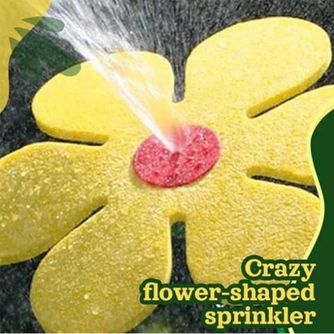 🔥Daisy Garden Sprinkler – Dancing Water Sprinkler for Kids, Pets & Lawns