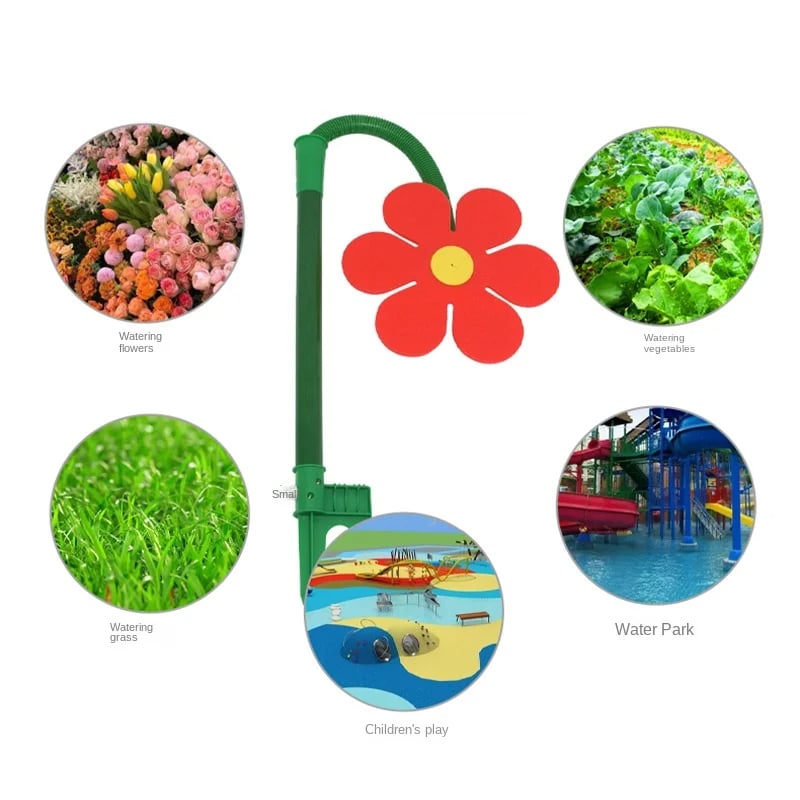 🔥Daisy Garden Sprinkler – Dancing Water Sprinkler for Kids, Pets & Lawns