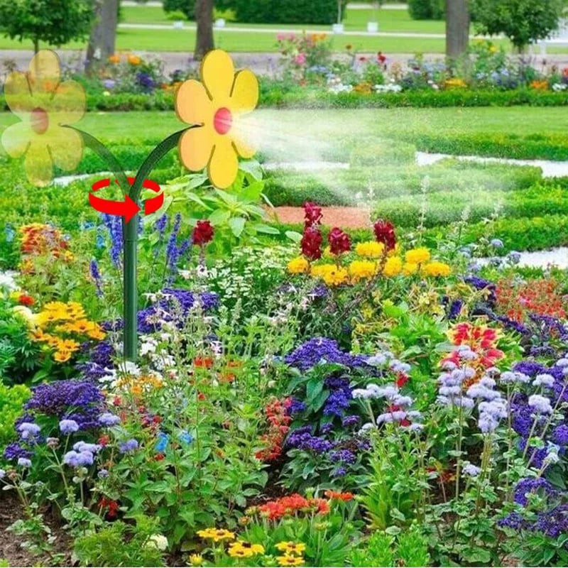 🔥Daisy Garden Sprinkler – Dancing Water Sprinkler for Kids, Pets & Lawns
