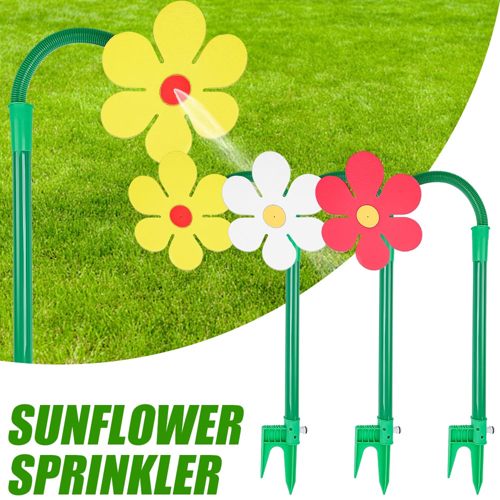 🔥Daisy Garden Sprinkler – Dancing Water Sprinkler for Kids, Pets & Lawns