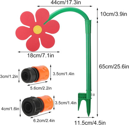 🔥Daisy Garden Sprinkler – Dancing Water Sprinkler for Kids, Pets & Lawns