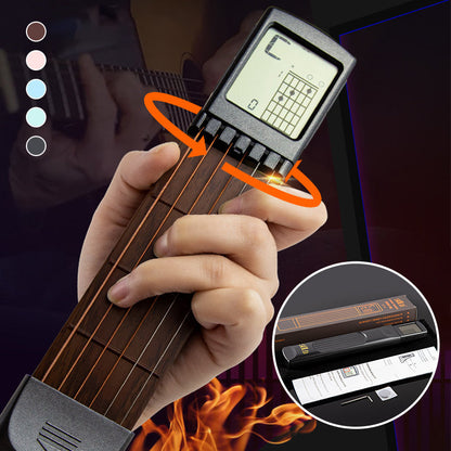 🎸Pocket Guitar Chord Trainer – 400 Chords & Metronome,Practice Anywhere⏱️