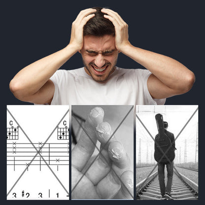 🎸Pocket Guitar Chord Trainer – 400 Chords & Metronome,Practice Anywhere⏱️