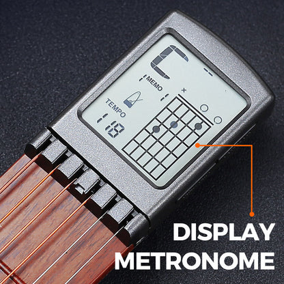 🎸Pocket Guitar Chord Trainer – 400 Chords & Metronome,Practice Anywhere⏱️