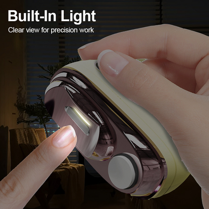🌟 2-in-1 Electric Nail Clipper & Grinder✂️