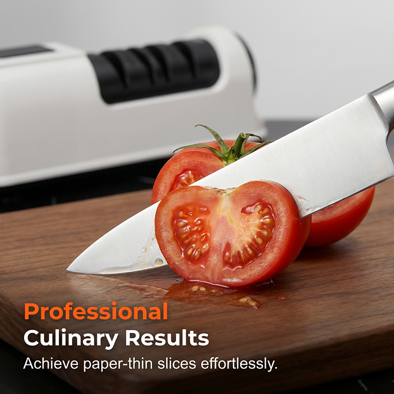 🔪3-Stage Electric & Manual Knife Sharpener