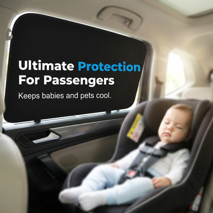 🔥Magnetic Blackout Car Window Sunshade|Instant Privacy, Cooler Comfort & Sun Protection in Seconds
