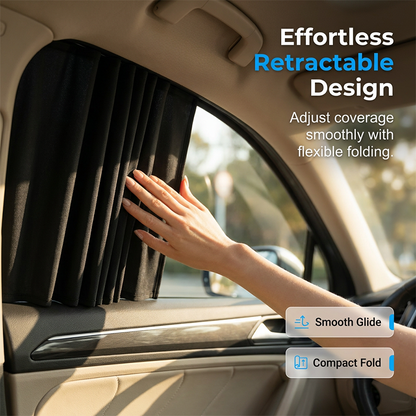 🔥Magnetic Blackout Car Window Sunshade|Instant Privacy, Cooler Comfort & Sun Protection in Seconds