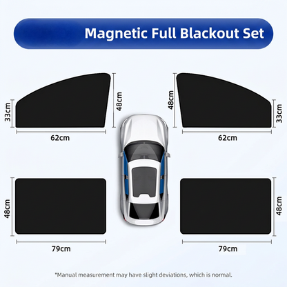 🔥Magnetic Blackout Car Window Sunshade|Instant Privacy, Cooler Comfort & Sun Protection in Seconds