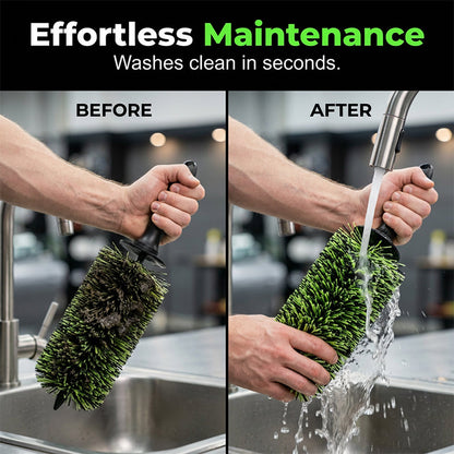 🔥❗️Buy 2  Get 1 Free 🧼Wheel Barrel Cleaning Brush – Deep Reach Microfiber for Rims, Calipers & Engine Bay – Scratch-Free Soft Bristles, Ergonomic Grip + Knuckle Guard – Includes Storage Box