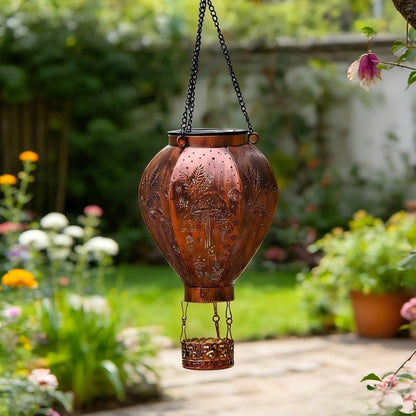 🎈 LIMITED-TIME 49% OFF! ✨ Solar-powered hot-air balloon-shaped lantern – Automatic on/off, silhouette projection, weather-resistant 🌿
