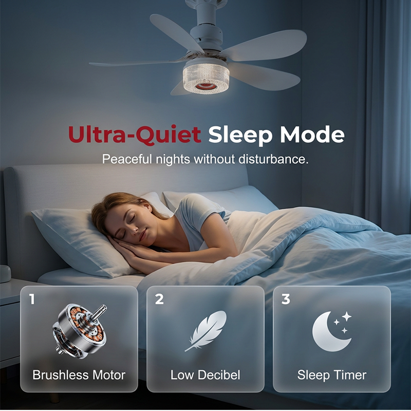 🌀  49% OFF! ✨ 3-in-1 Ceiling Fan with Light & Bluetooth – RGB, Quiet, Smart 💡