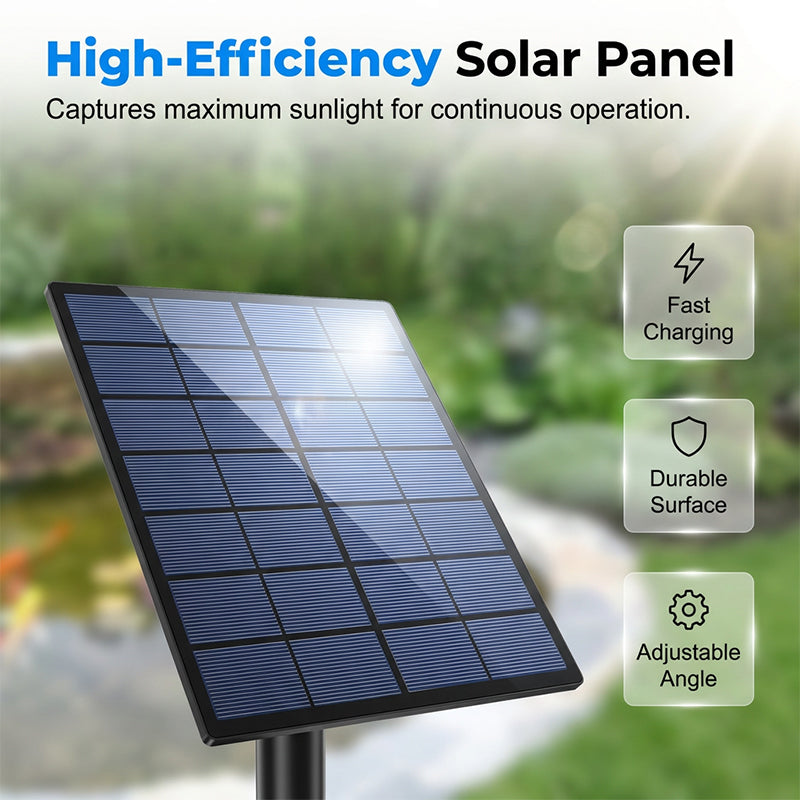 📢📢50% OFF !! ⏰Solar Pond Aerator with Air Pump