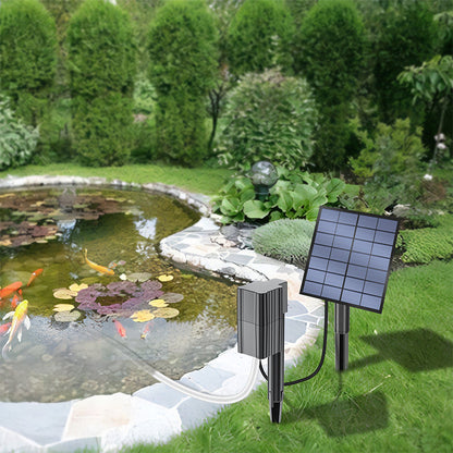 📢📢50% OFF !! ⏰Solar Pond Aerator with Air Pump