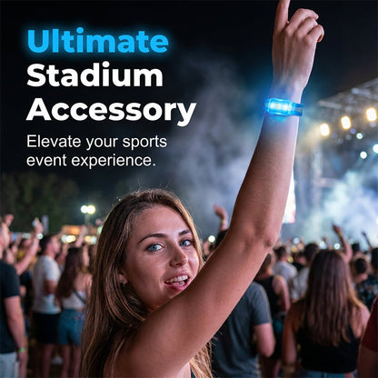 Vibrant LED wristband for cheering