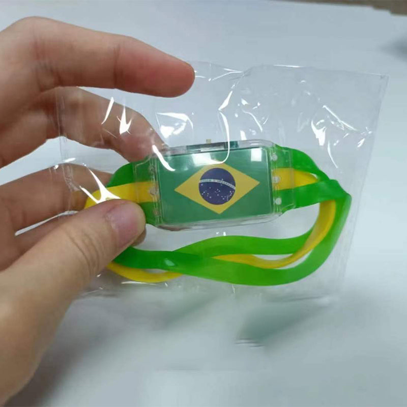 Vibrant LED wristband for cheering