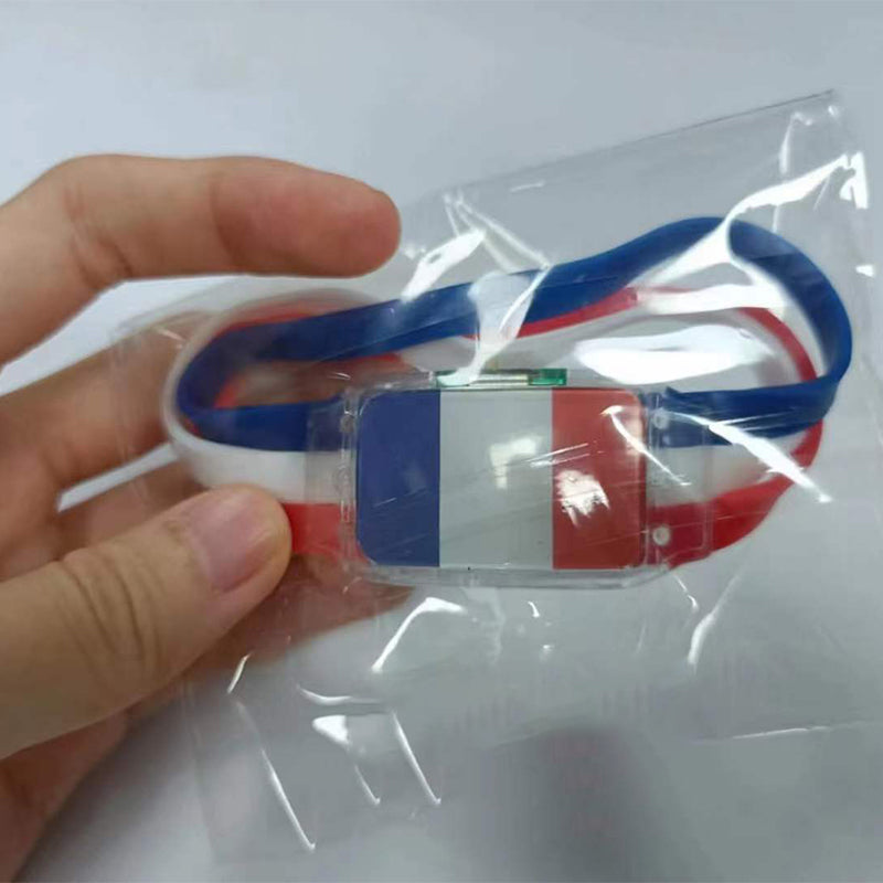 Vibrant LED wristband for cheering