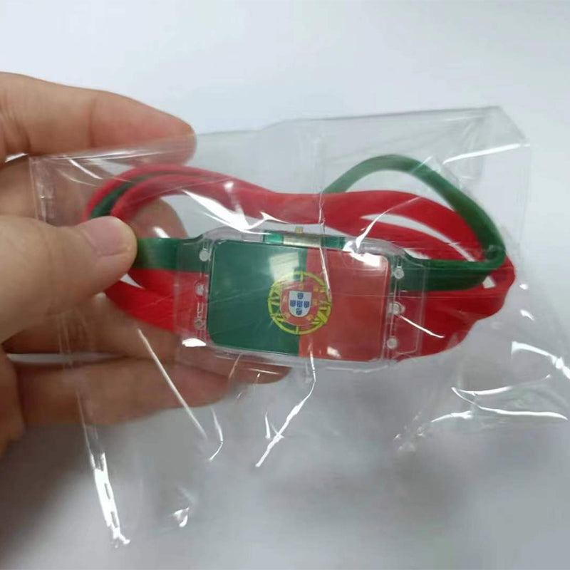 Vibrant LED wristband for cheering