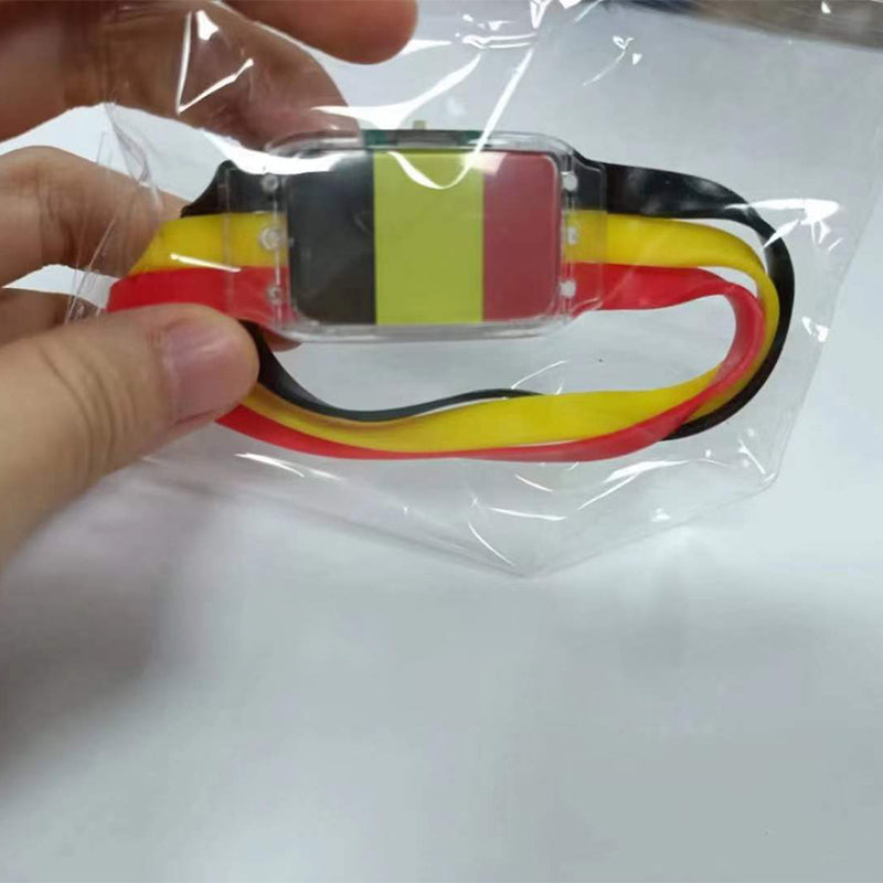 Vibrant LED wristband for cheering