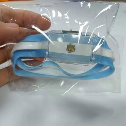 Vibrant LED wristband for cheering